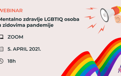 Poziv na razgovor: Mentalno zdravlje LGBTIQ osoba u zidovima pandemije